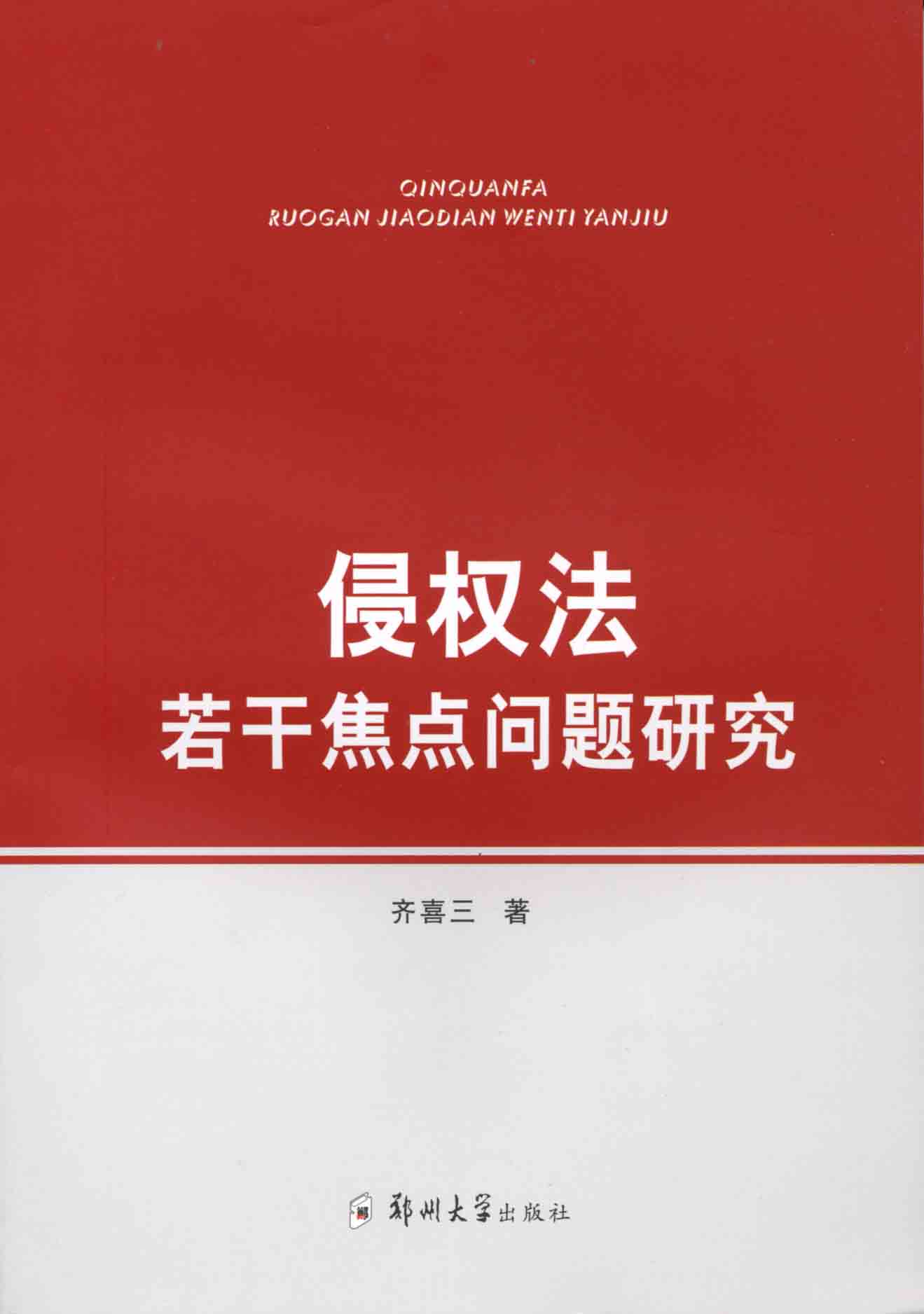 侵權法若干焦點問題研究